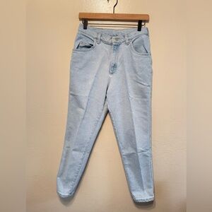 Lee Vintage High Waisted Mom Jeans Light Blue